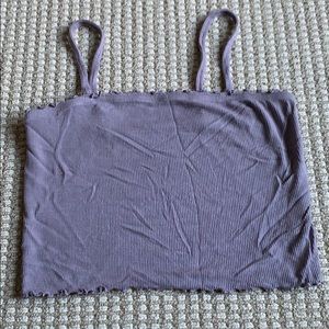 American eagle soft and sexy ribbed crop top